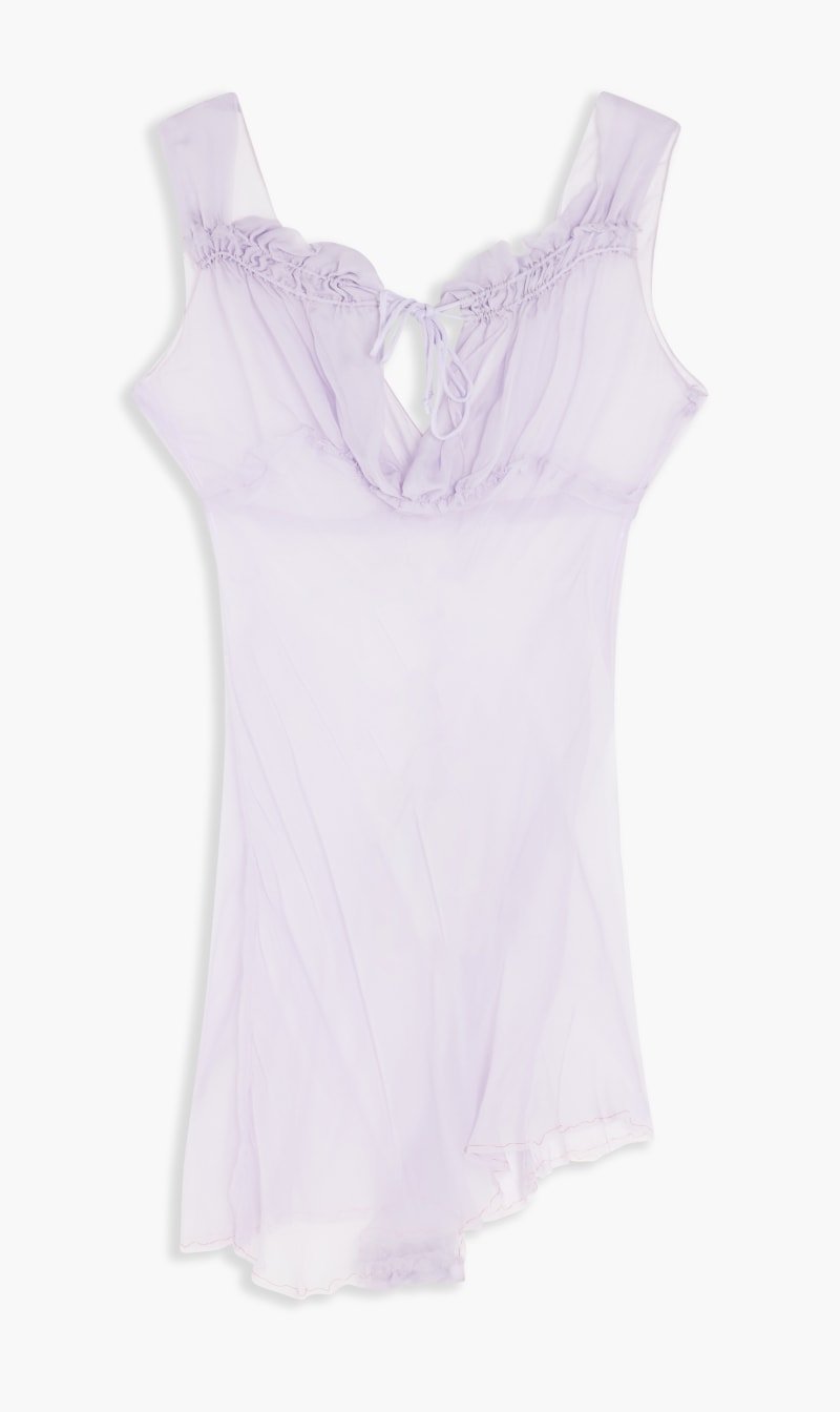 

Maison Margiela Purple Purple Mini Dress for Women | The Deal Outlet