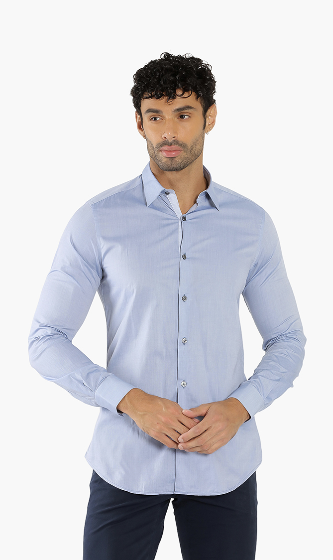 

Pal Zileri Plain Long Sleeves Shirt