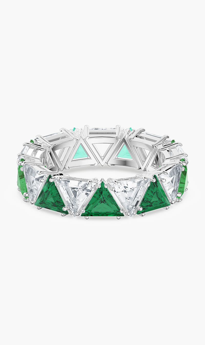 

Swarovski Others Sjc Millenia Ring Green Dkmu Rhs  for Women | The Deal Outlet