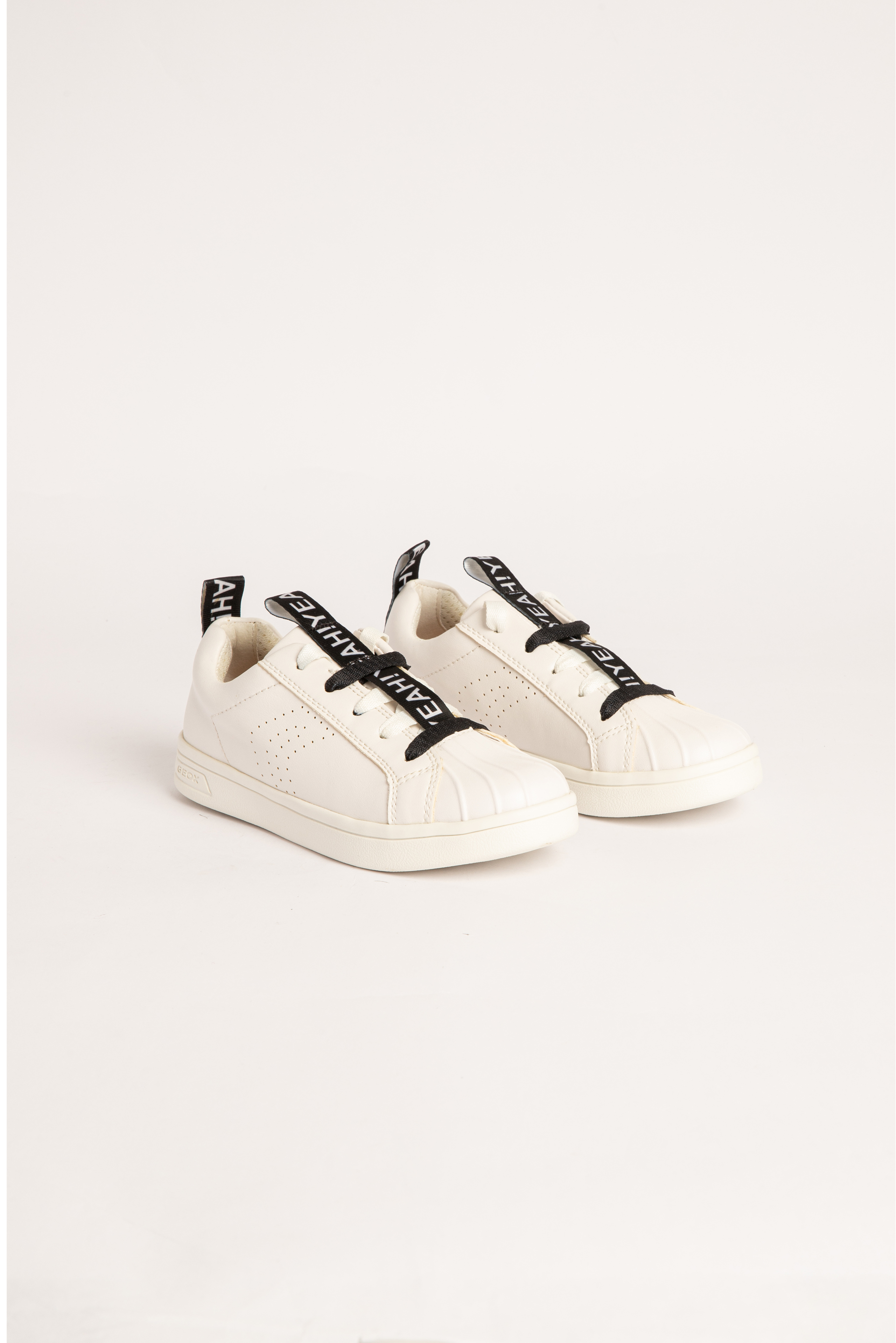 

Geox Djrock Leather Sneakers