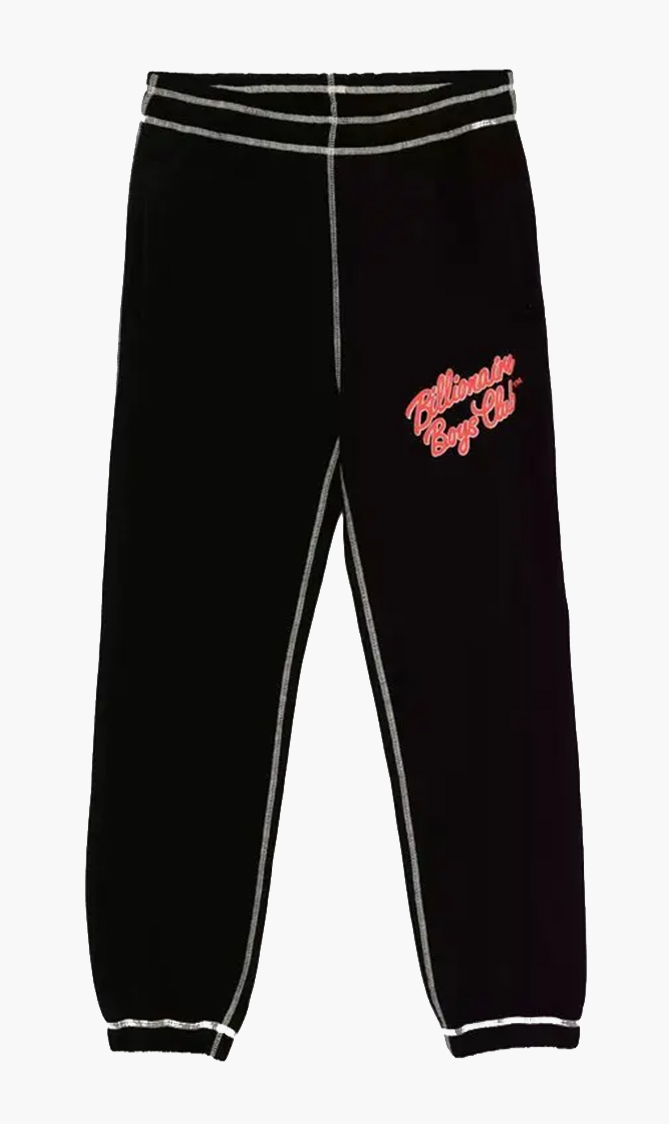 Billionaire Boys Club Black Script Lounge Pants for Men
