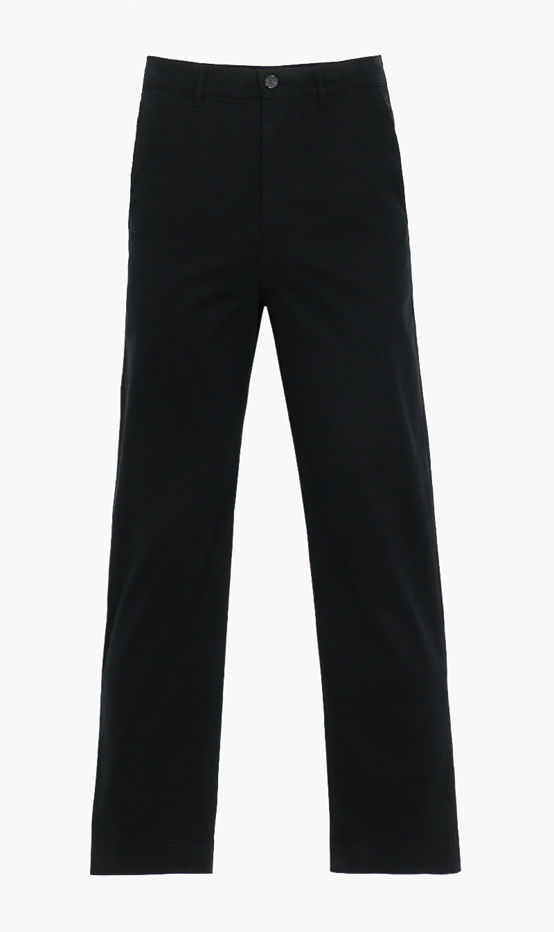 

Straight Fit Trousers, Black