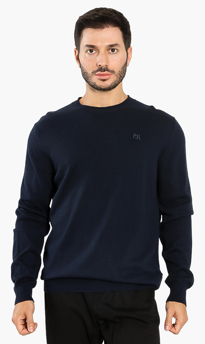 Keynes Knit Sweater, Blue