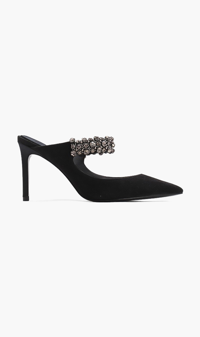 

Tory Burch Crystal Mule Pump