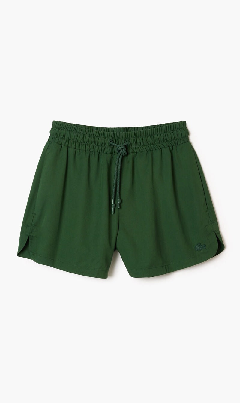 

Lacoste Green Bermuda Shorts for Women | The Deal Outlet
