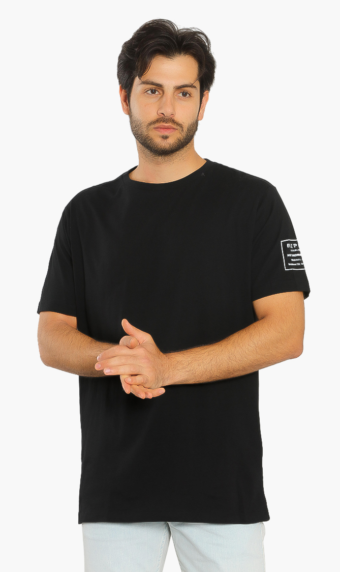 

Replay Solid Cotton T-shirt