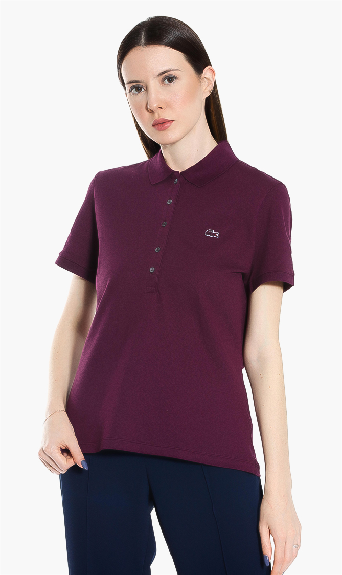 

Slim Fit Stretch Mini Cotton Piquãƒâ© Polo Shirt