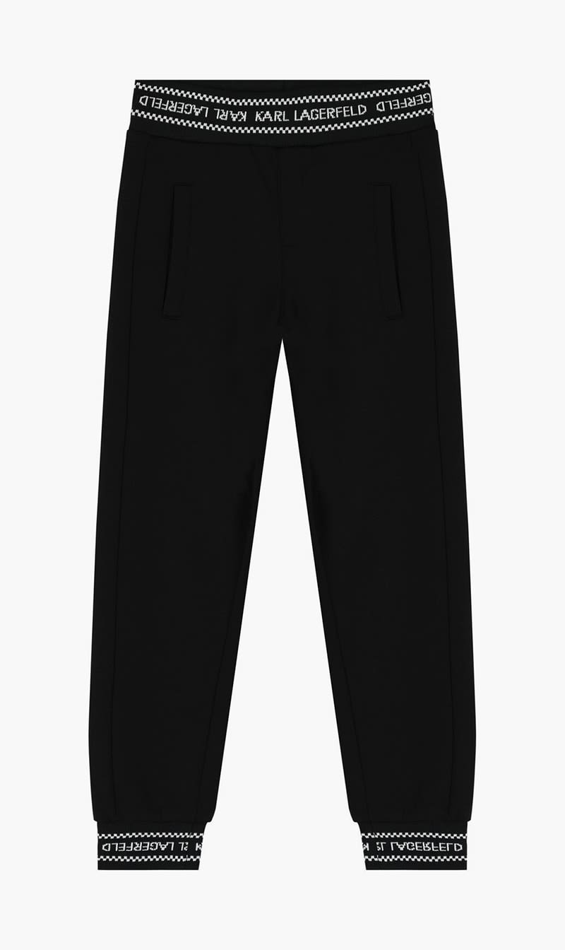 

Karl Lagerfeld Black Jogging Bottoms for Boys | The Deal Outlet