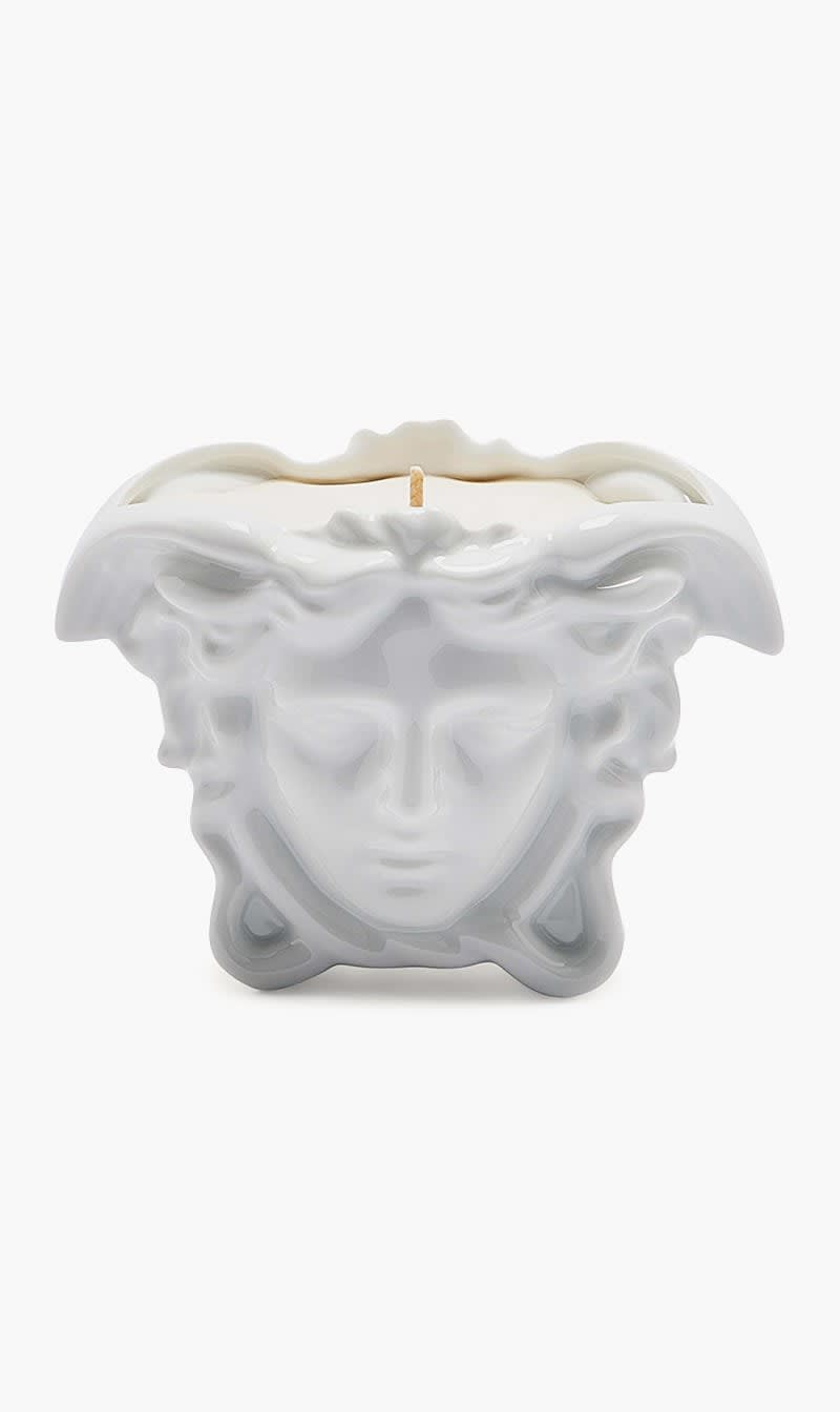 

Versace White Medusa Grande Candle White | The Deal Outlet