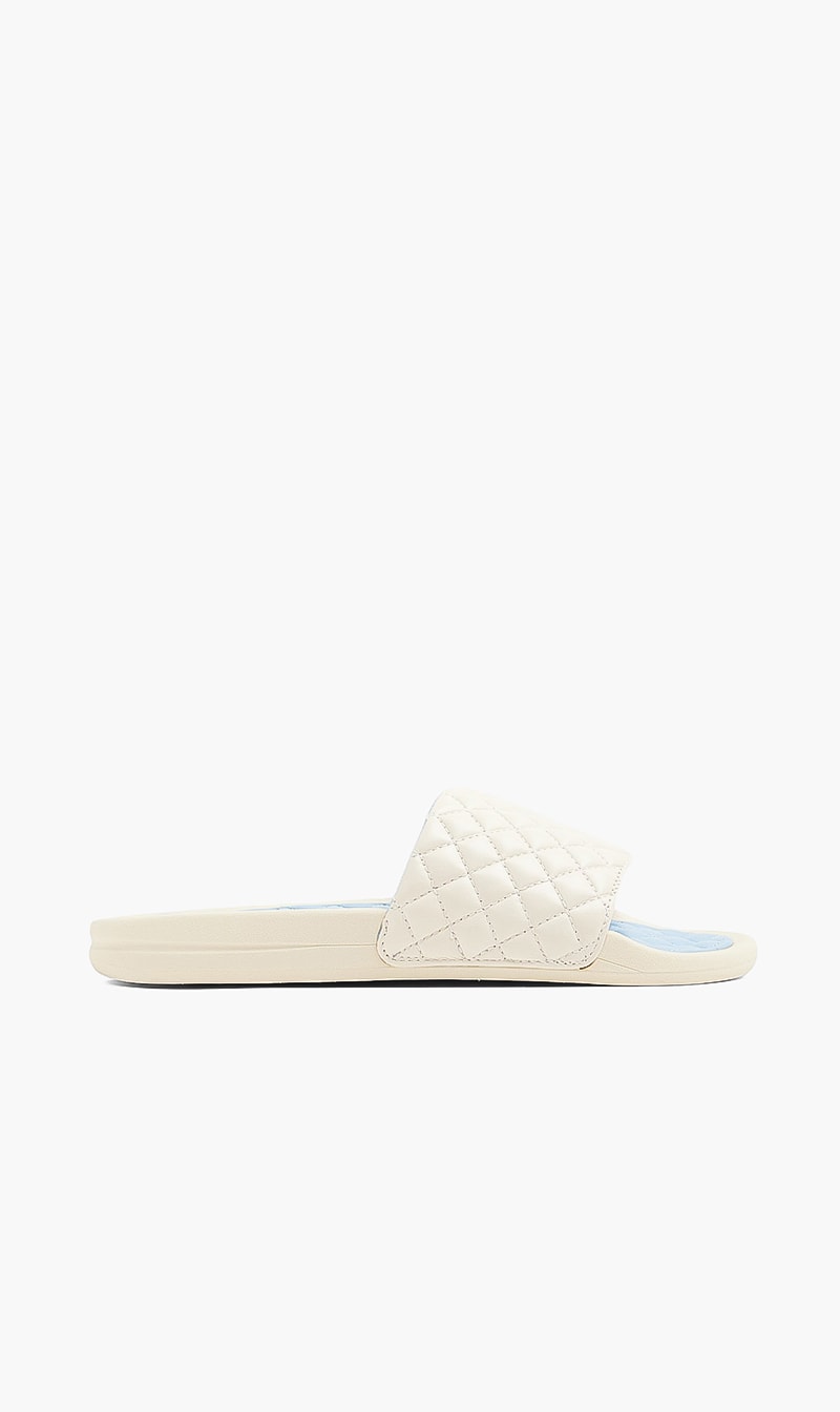 

Athletic Propulsion Labs Blue Lusso Slide for Women | The Deal Outlet