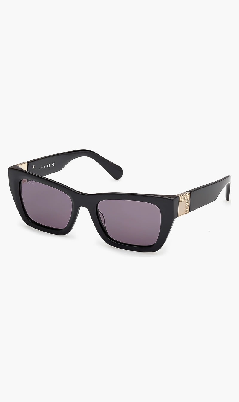 

Max&co Black Shiny Sunglasses for Women | The Deal Outlet