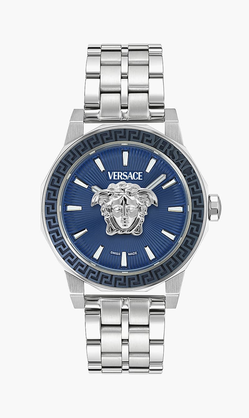 Versace Blue Medusa Deco Watch