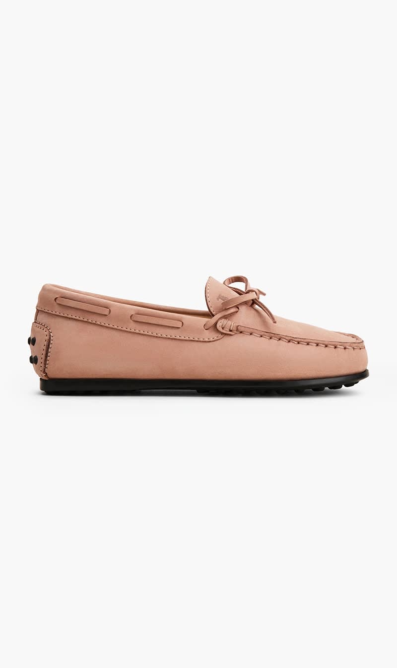 

Tod's Pink Gommino Loafers for Girls | The Deal Outlet