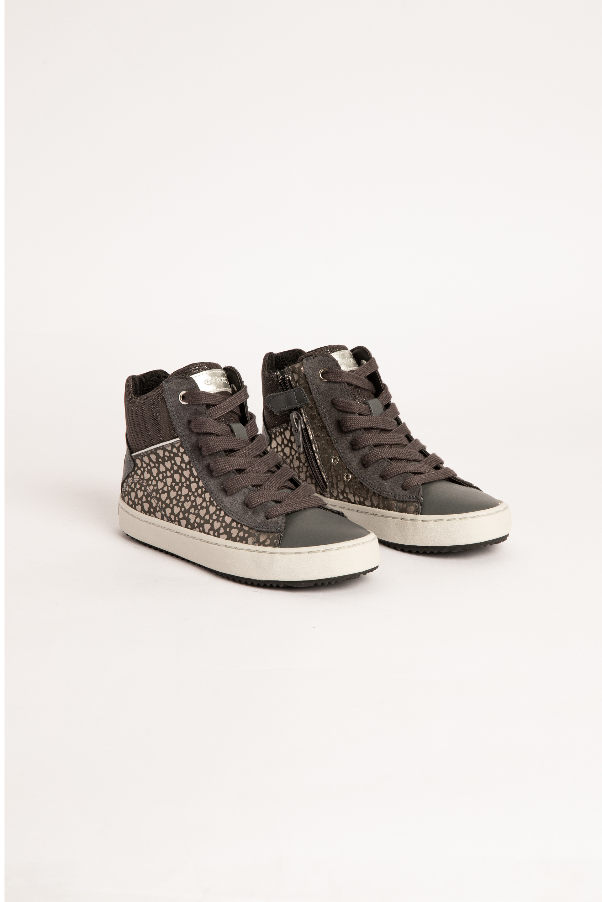

Geox Kalispera Heart Print Ankle Boots