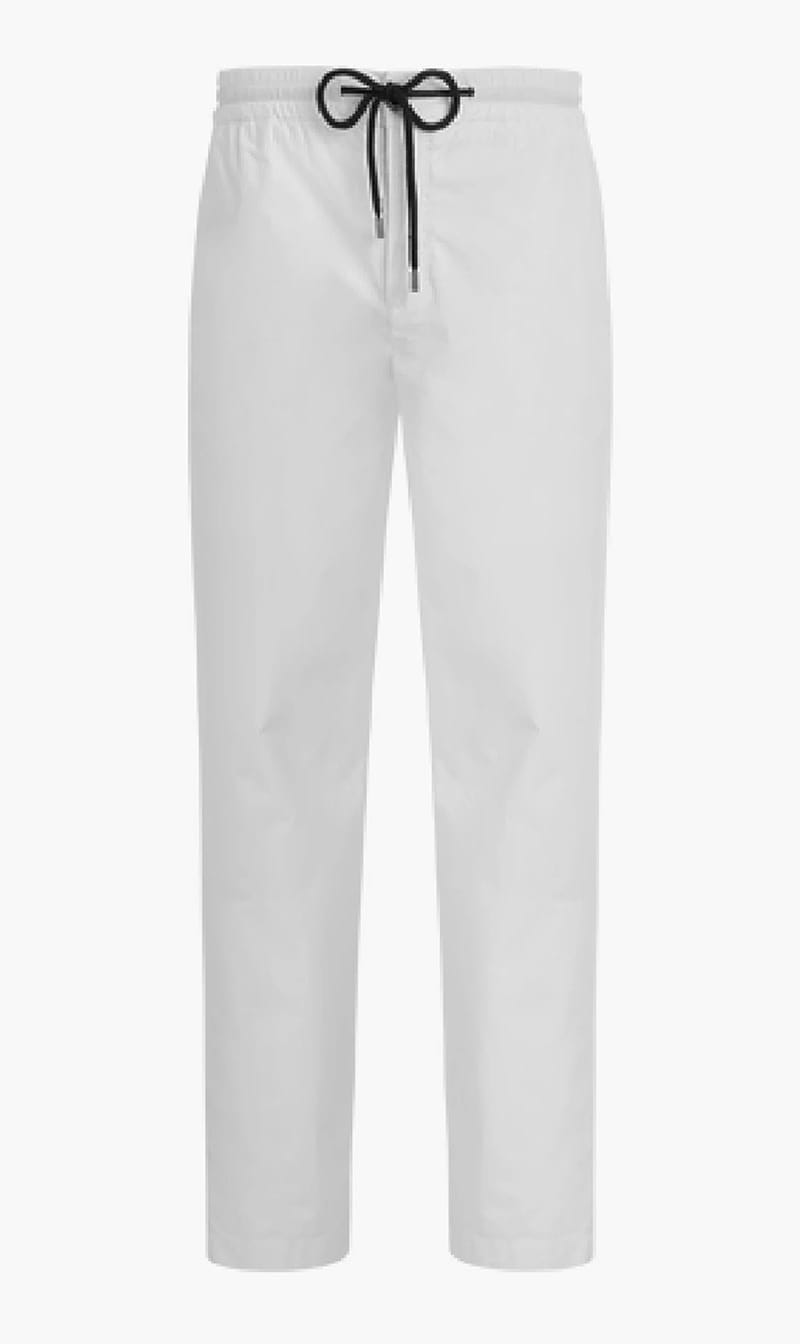 

Vilebrequin White Tencel Popeline Pants for Men | The Deal Outlet