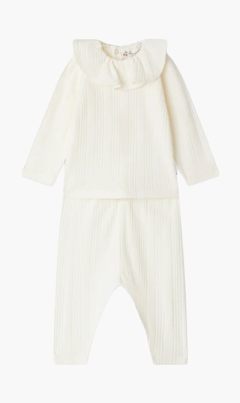 

Bonpoint Beige Ensemble Jelsia for Girls | The Deal Outlet