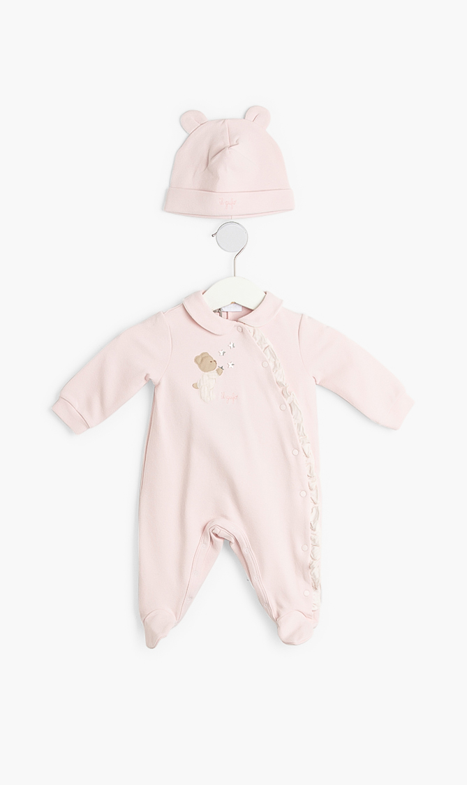 

Il Gufo Teddy Footed Romper