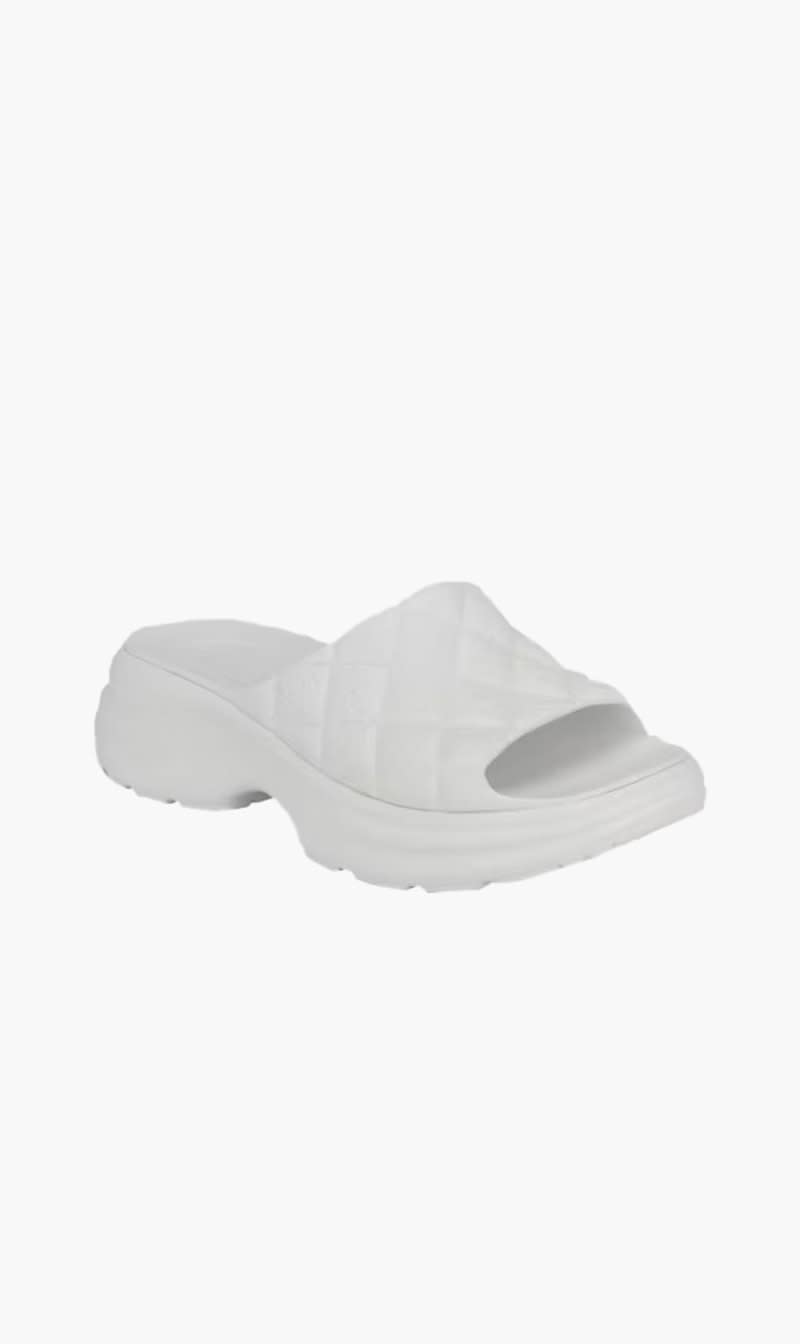 

Guess White Fenixy Eva Slippers for Women | The Deal Outlet