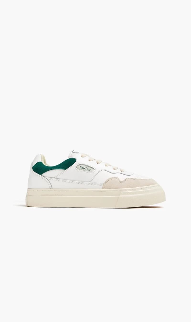 Stepney Workers Club White Pearl Sneakers | The Deal Outlet