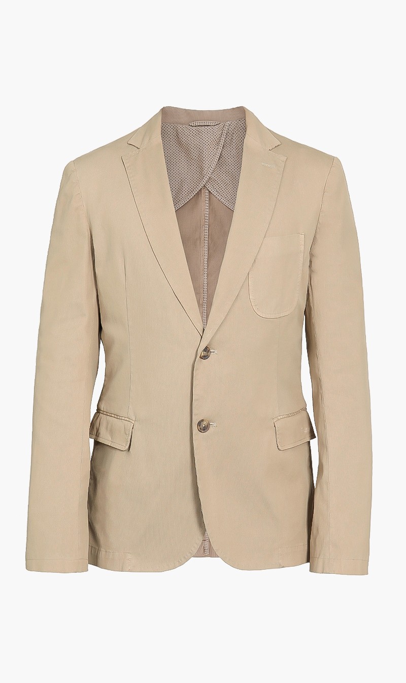 

Trussardi Slim Fit Single Breasted Coat