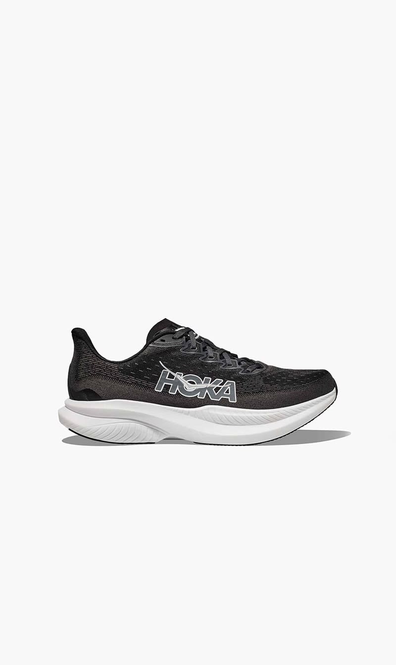 

Hoka White Mach 6 Sneakers for Men | The Deal Outlet