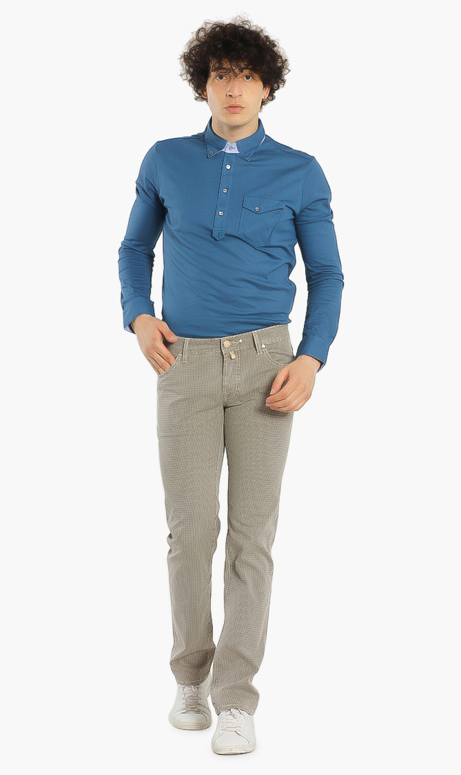 

Jacob Cohen Button Fly Tailored Jeans