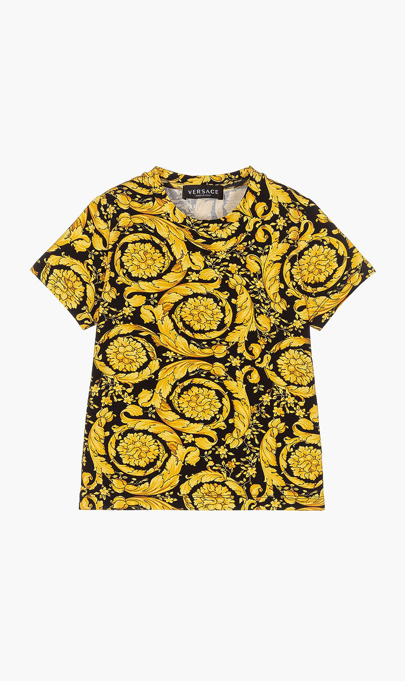 

T-shirt Baroque Kids Jersey, Yellow