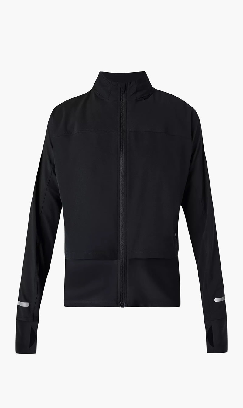 

Sweaty Betty Black Fast Track Running Jacket for Women | The Deal Outlet