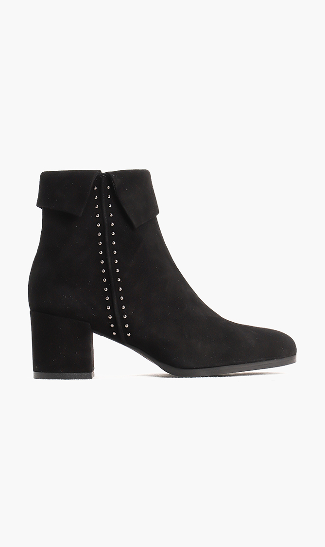 

Suede Ankle Boots, Black