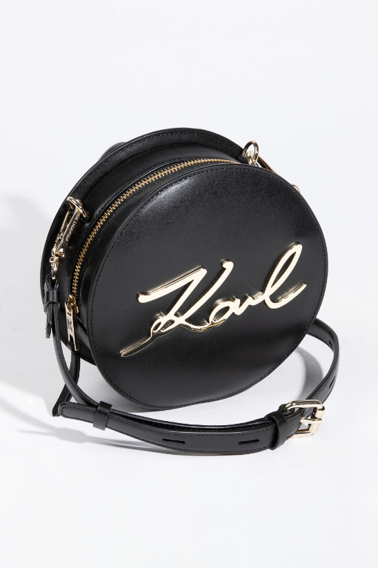 

Karl Lagerfeld K/signature Round Crossbody Bag