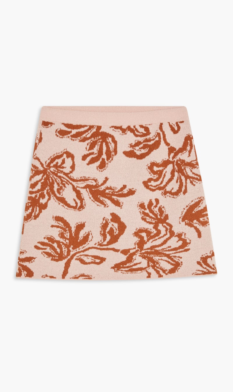 

Cmeo Collective Multi-color Far From Knit Skirt for Women | The Deal Outlet