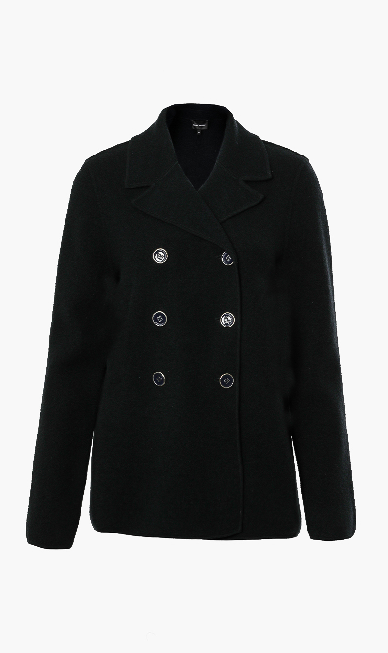 

Emporio Armani Double Breasted Coat