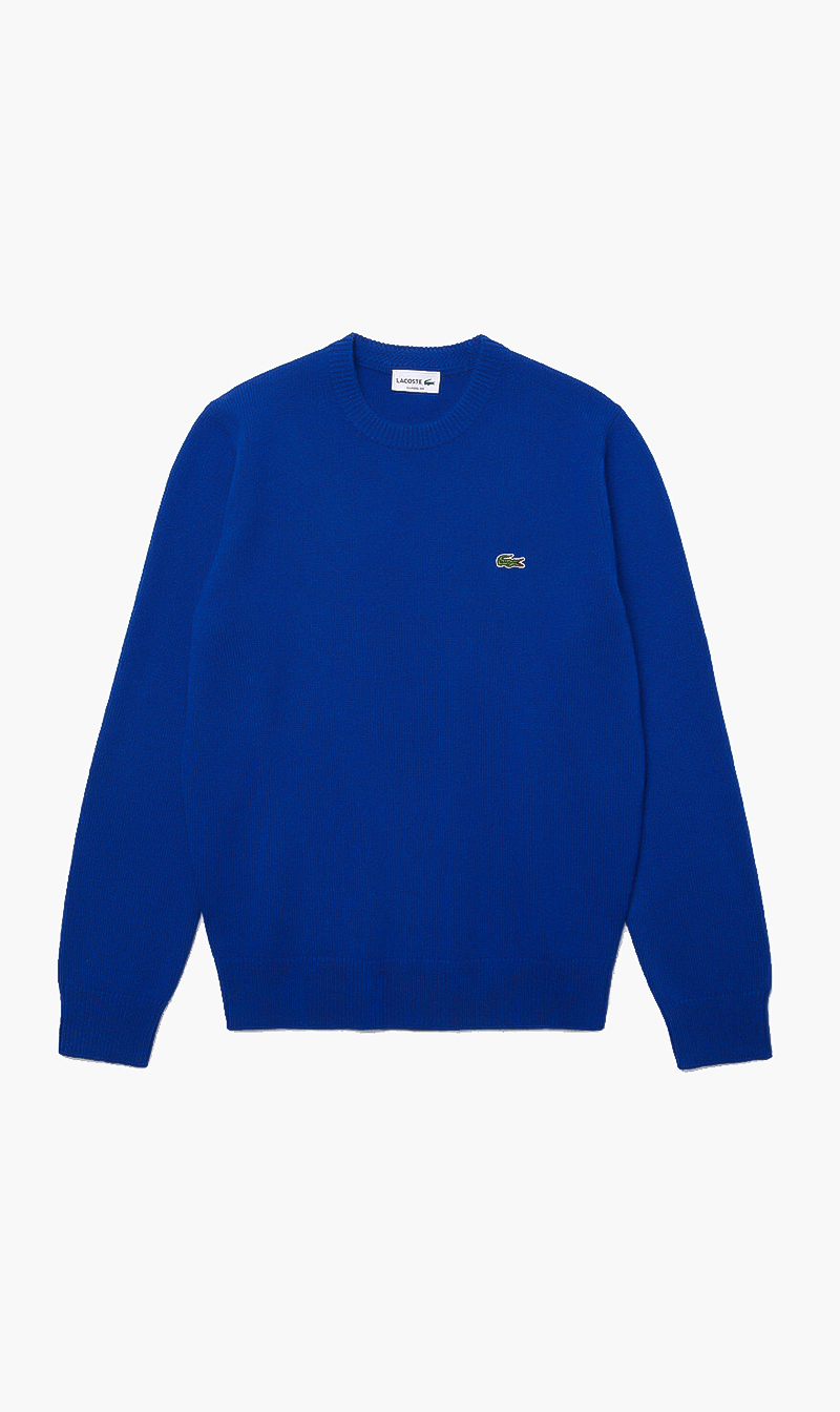 

Lacoste classic fit sweater | the deal outlet, Blue