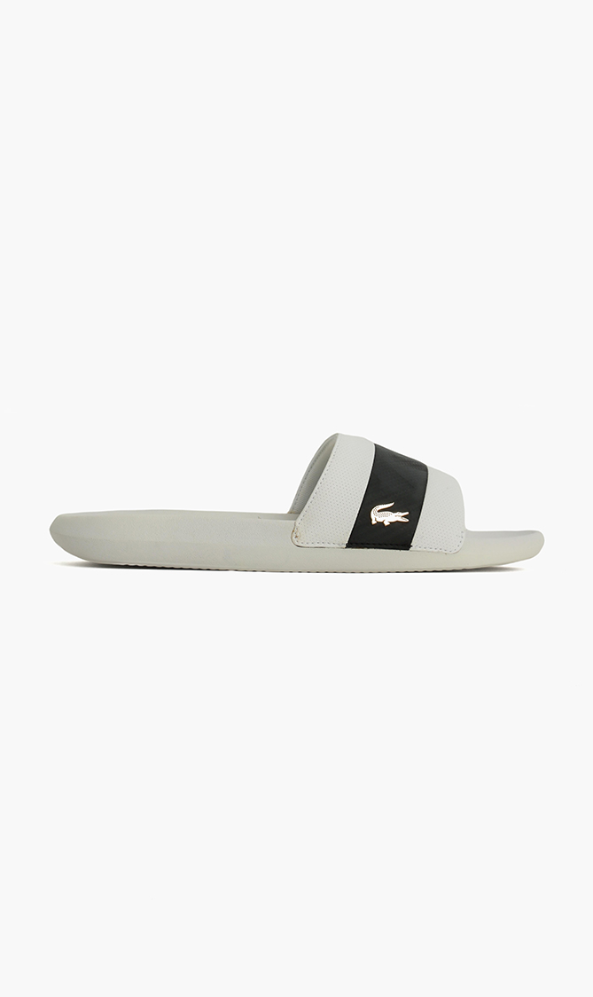 

Lacoste Stripe Croco Slides