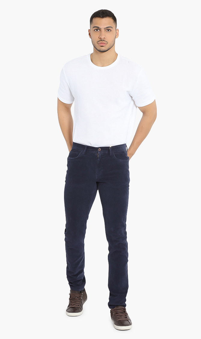 

Hkt Corduroy Chino Pants, Blue