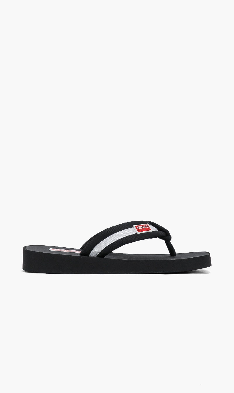 

Kenzo Black Setta Flip Flop for Men | The Deal Outlet