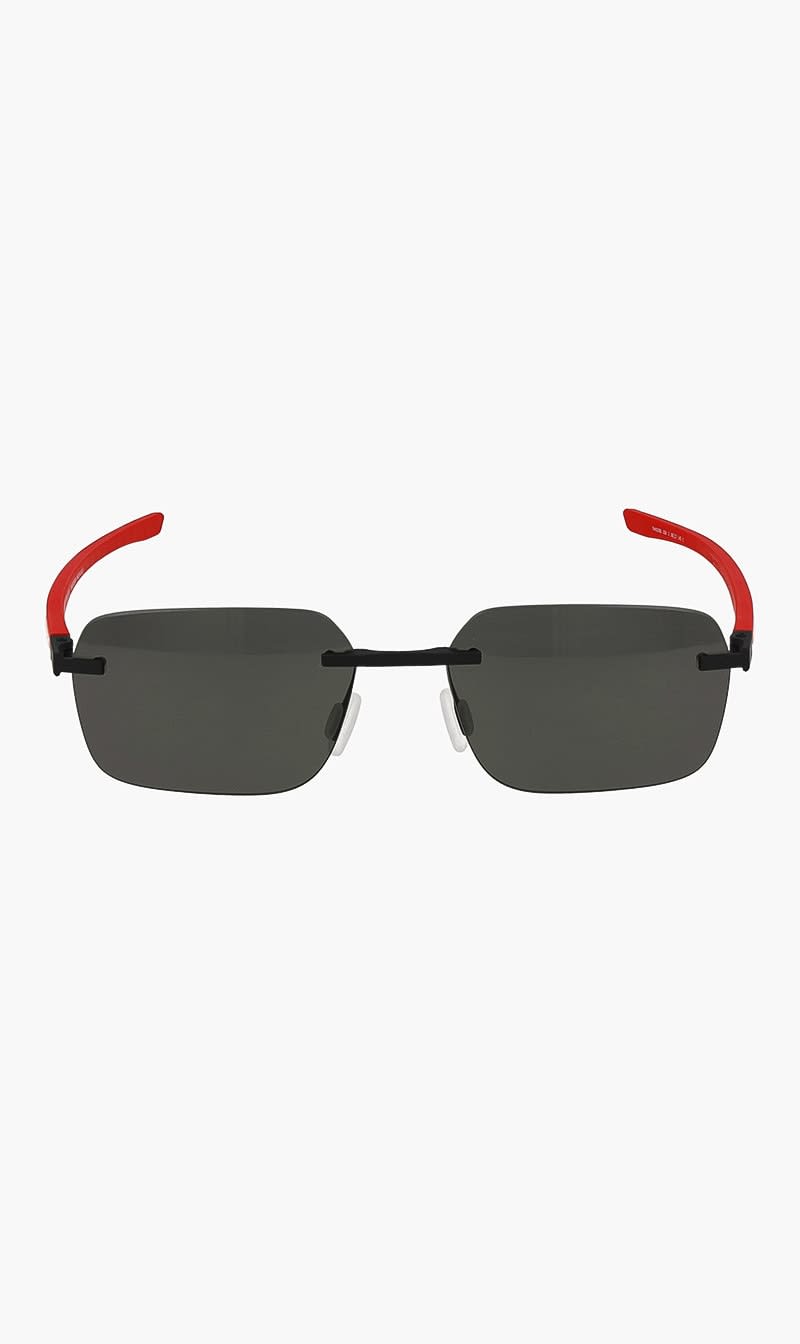 Tag Heuer Grey Rimless Sunglasses for Men