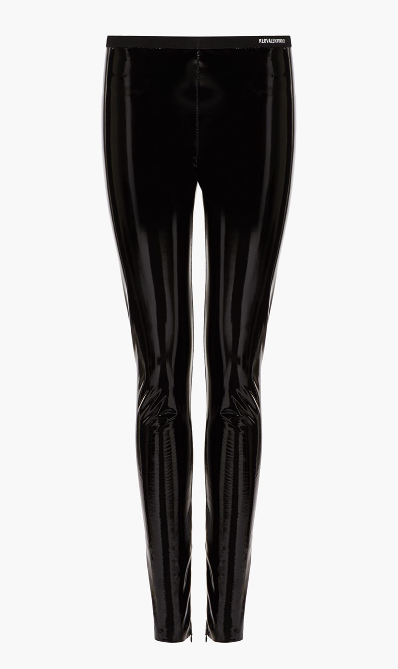 

Vinyl Leggings, Black