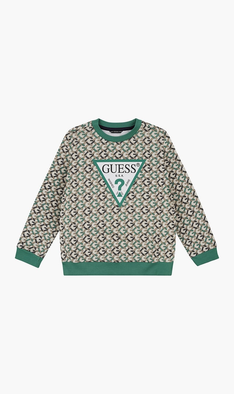 

Guess Green Ls Active Top for Boys | The Deal Outlet