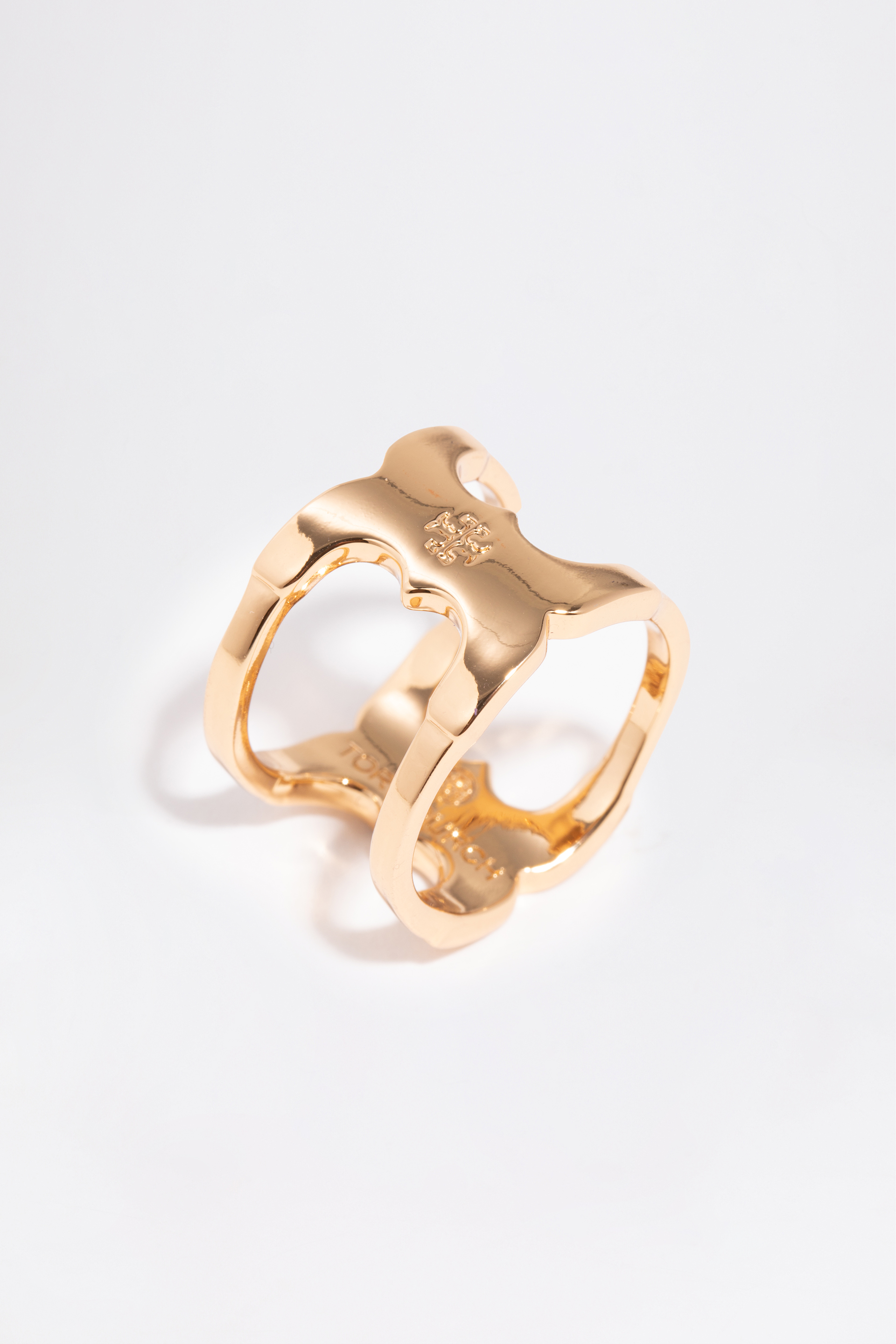 

Tory Burch Gemini Link Ring, 6 Us