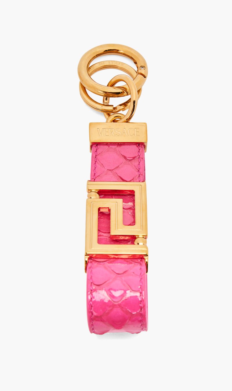 

Versace Pink Keyring Greca Goddess Python for Women | The Deal Outlet