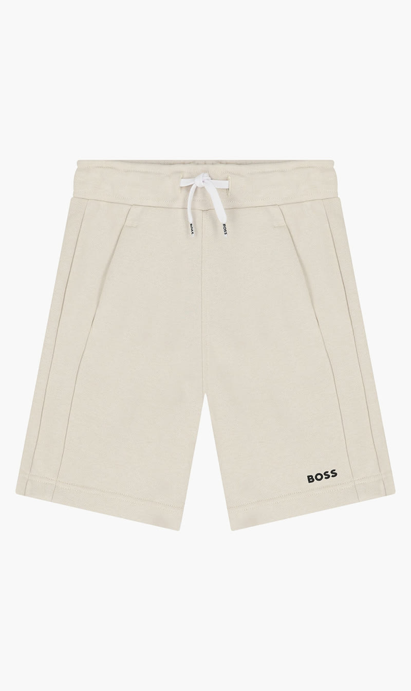 

Boss Beige Short for Boys | The Deal Outlet