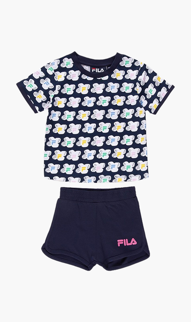 

Fila Eniya Logo T-shirt And Short Set
