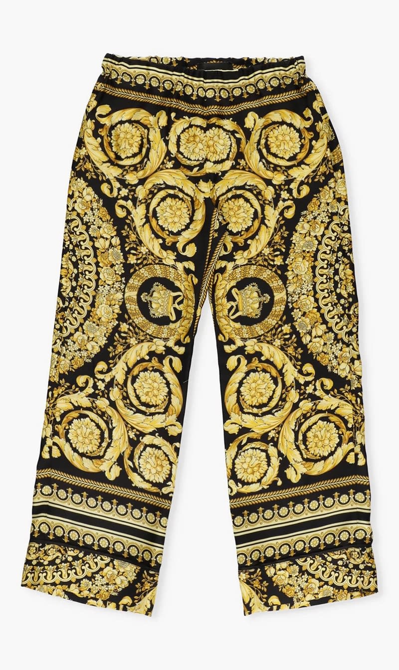 

Versace Multi-color Baroque Pattern Wide Leg Pants for Girls | The Deal Outlet