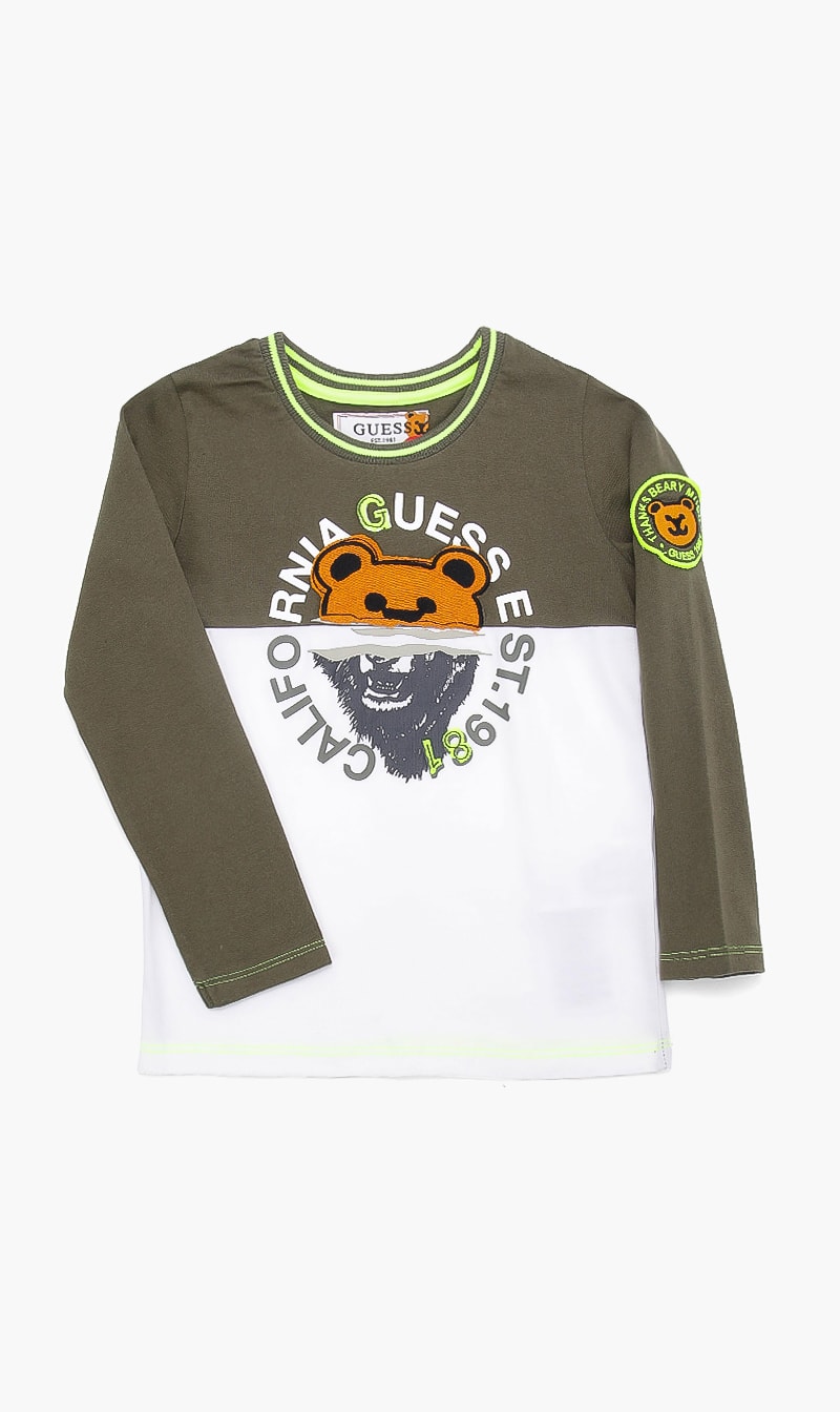 

Logo Long Sleeves Tshirt, Green
