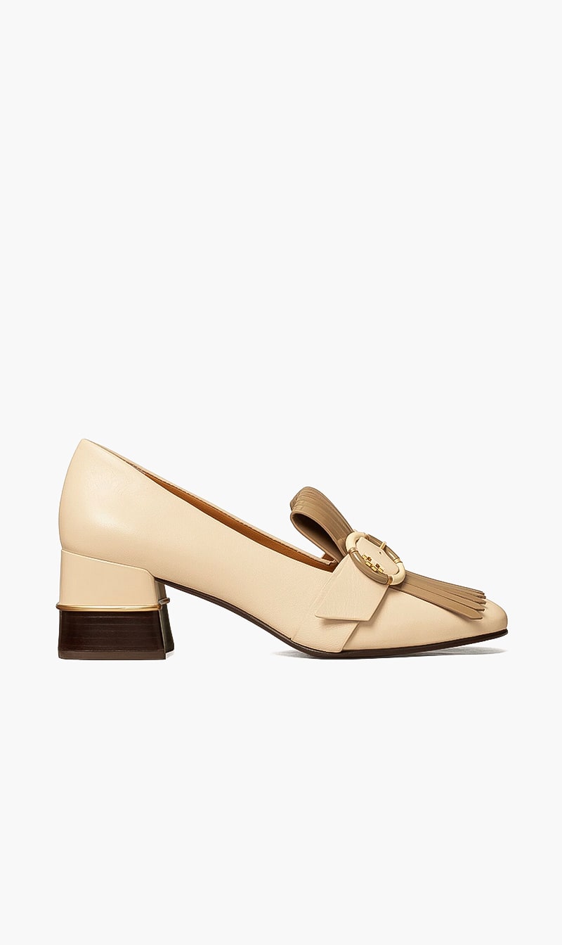 

Kiltie Heeled Sandal