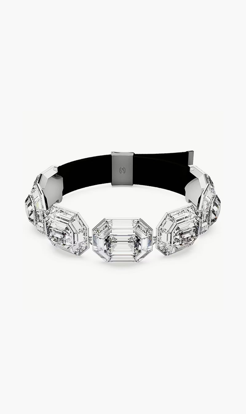 

Swarovski Silver Lucent Choker for Women | The Deal Outlet