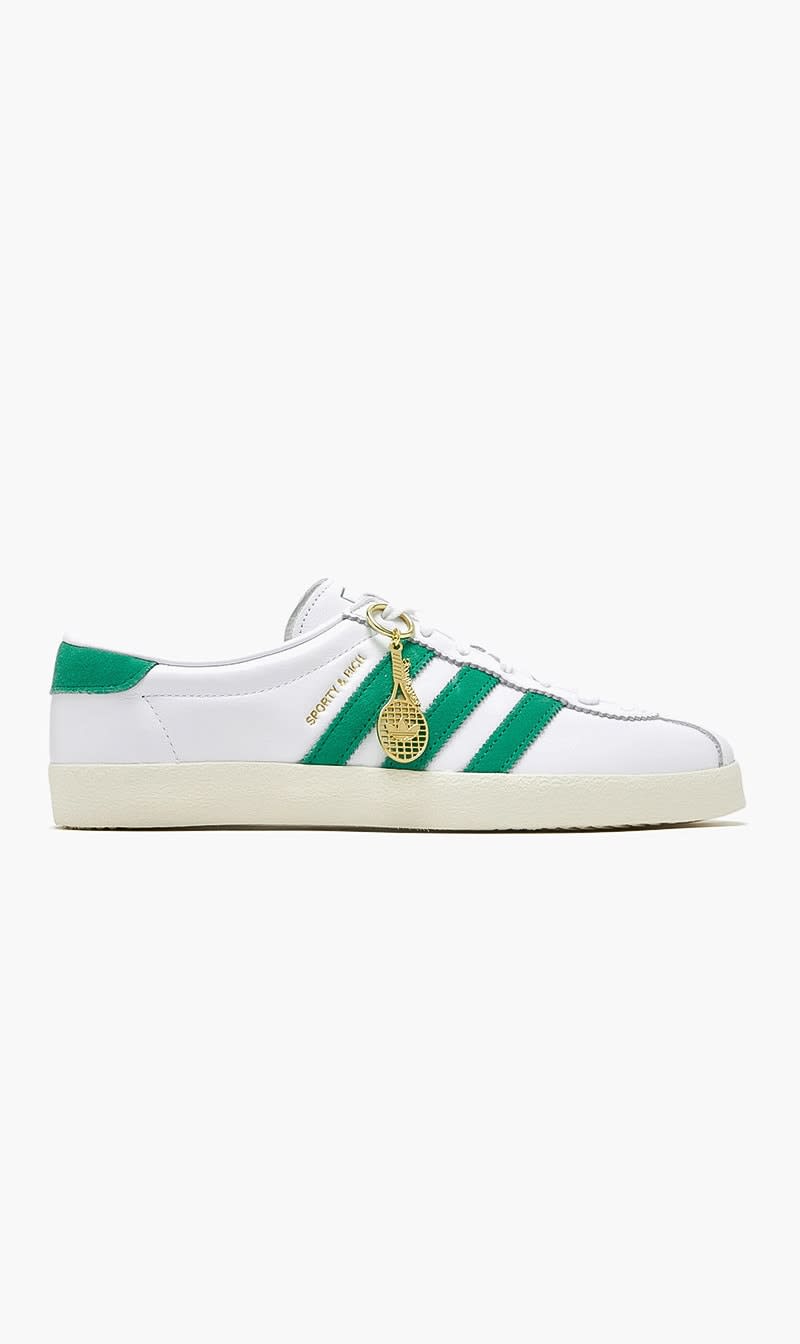 White Adidas Green Adidas X Sporty & Rich Blanc Sneakers for Women
