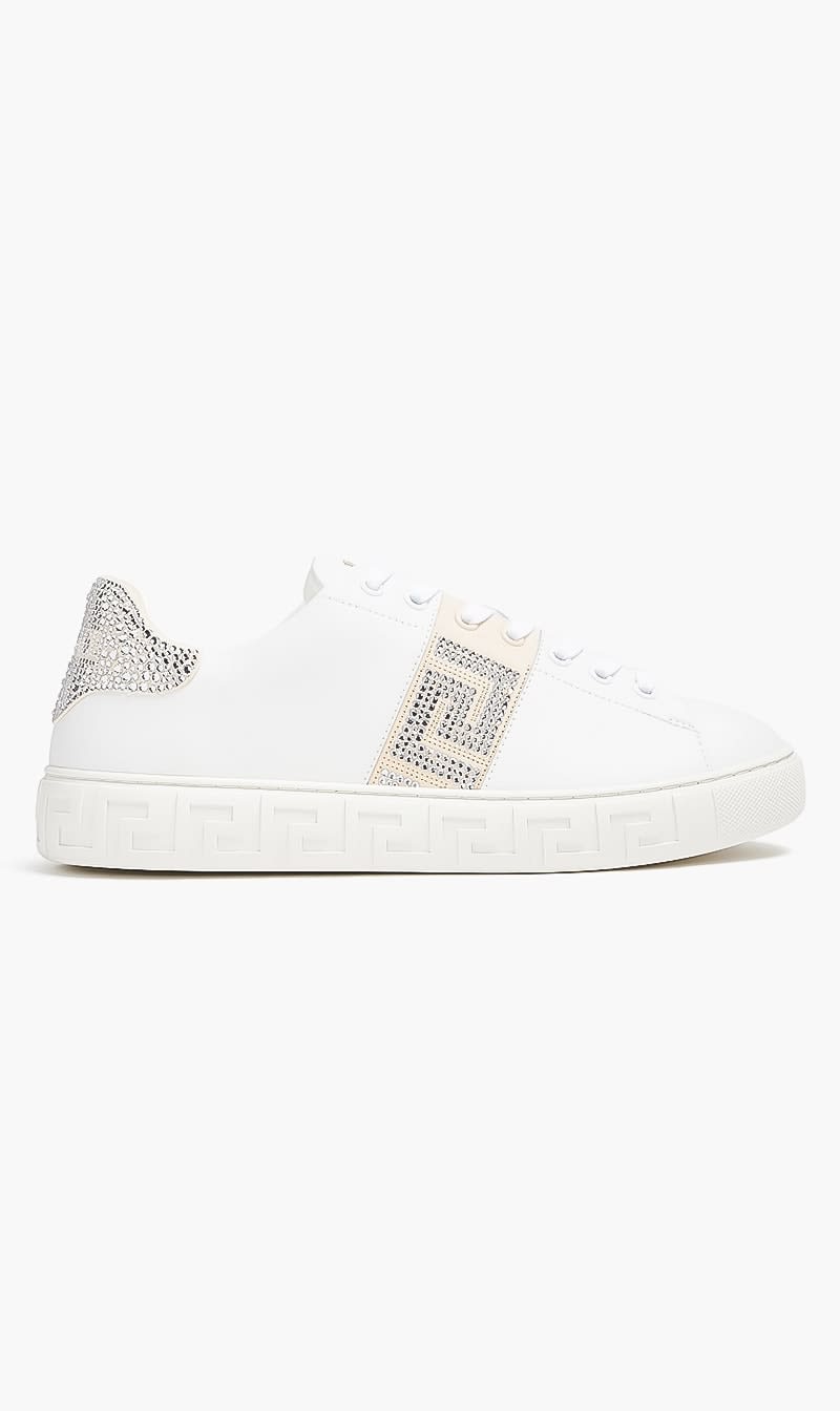 

Versace White Greca Sneakers for Women | The Deal Outlet