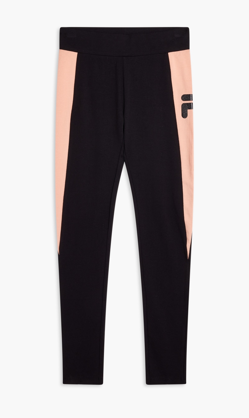 

Fila Black Leggings With Logo Details | The Deal Outlet